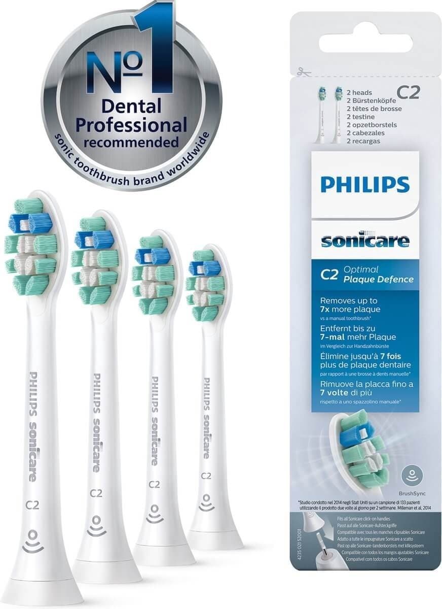 Philips Sonicare C2 Optimal Plaque Defence 4 stuks thumbnail 10