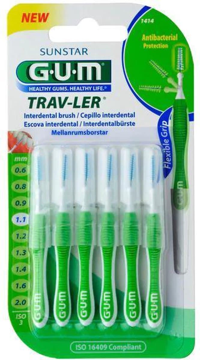 GUM Trav-ler Ragers 1.1mm Groen thumbnail 17