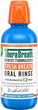 TheraBreath Fresh Breath Mouthwash - Icy Mint - Mondwater - 473ml