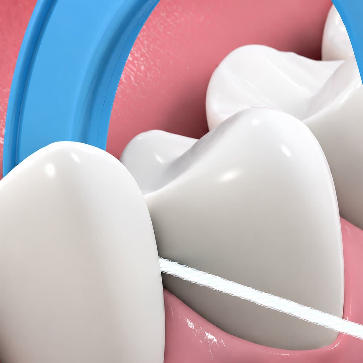 GUM Sensitive Clean Floss Picks 40 stuks thumbnail 5