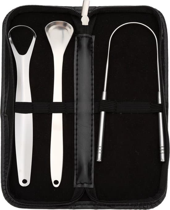 Fritzline Tongschraper 3-in-1 Set RVS thumbnail 8