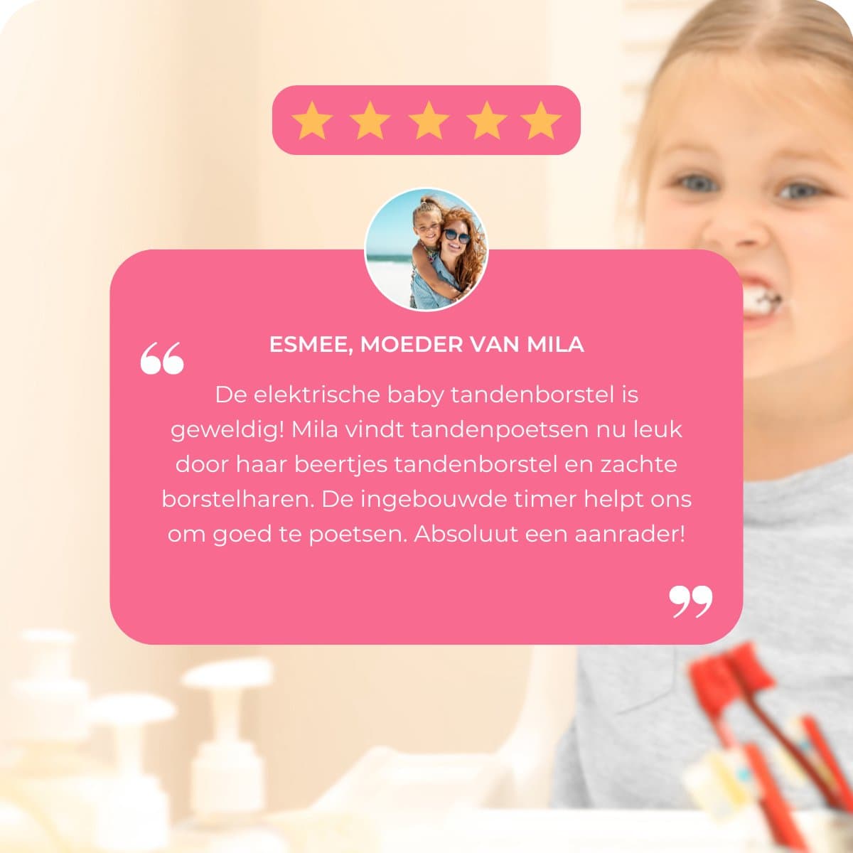 JT Sonische Kindertandenborstel Roze Konijn thumbnail 9