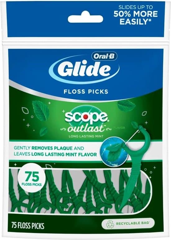 Scope Floss-picks Outlast 75 stuks