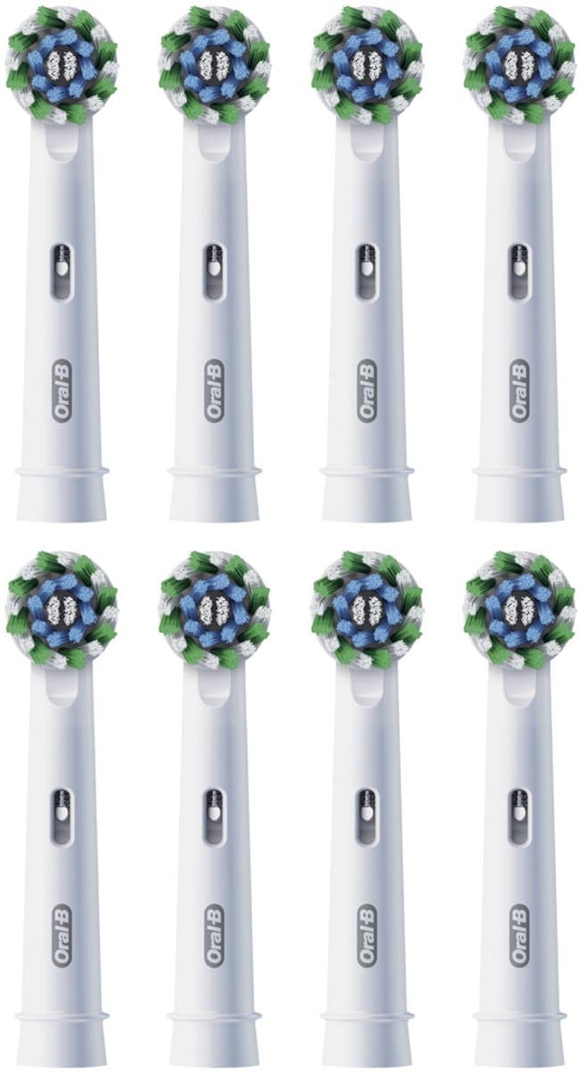 Oral-B Cross Action Opzetborstels 8 Stuks thumbnail 2