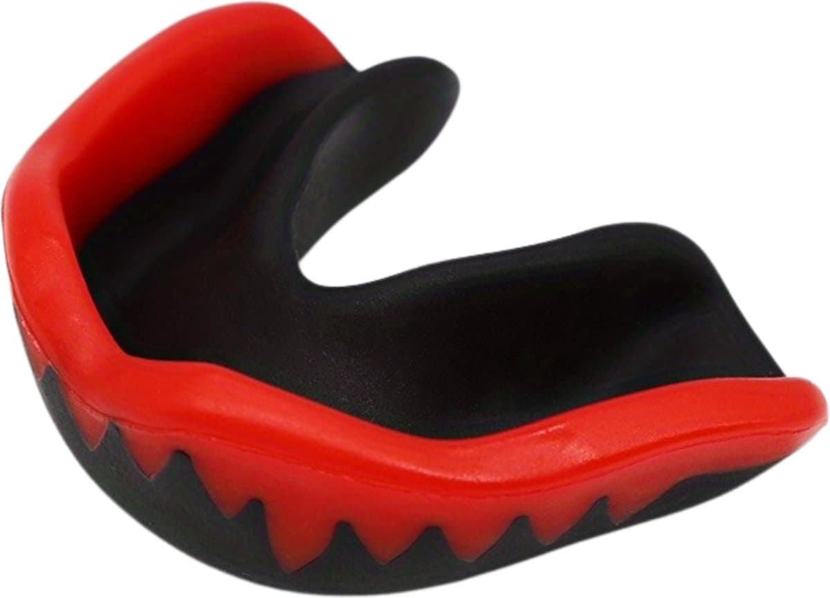 Livano Bitje Boksen - Vechtsport - Gebitsbeschermer - Kickboksen - Volwassen - Mouthguard - Tanden - Vampier - Rood