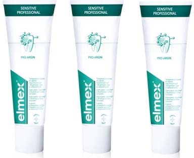 3x Elmex Tandpasta Sensitive Professional 75 ml