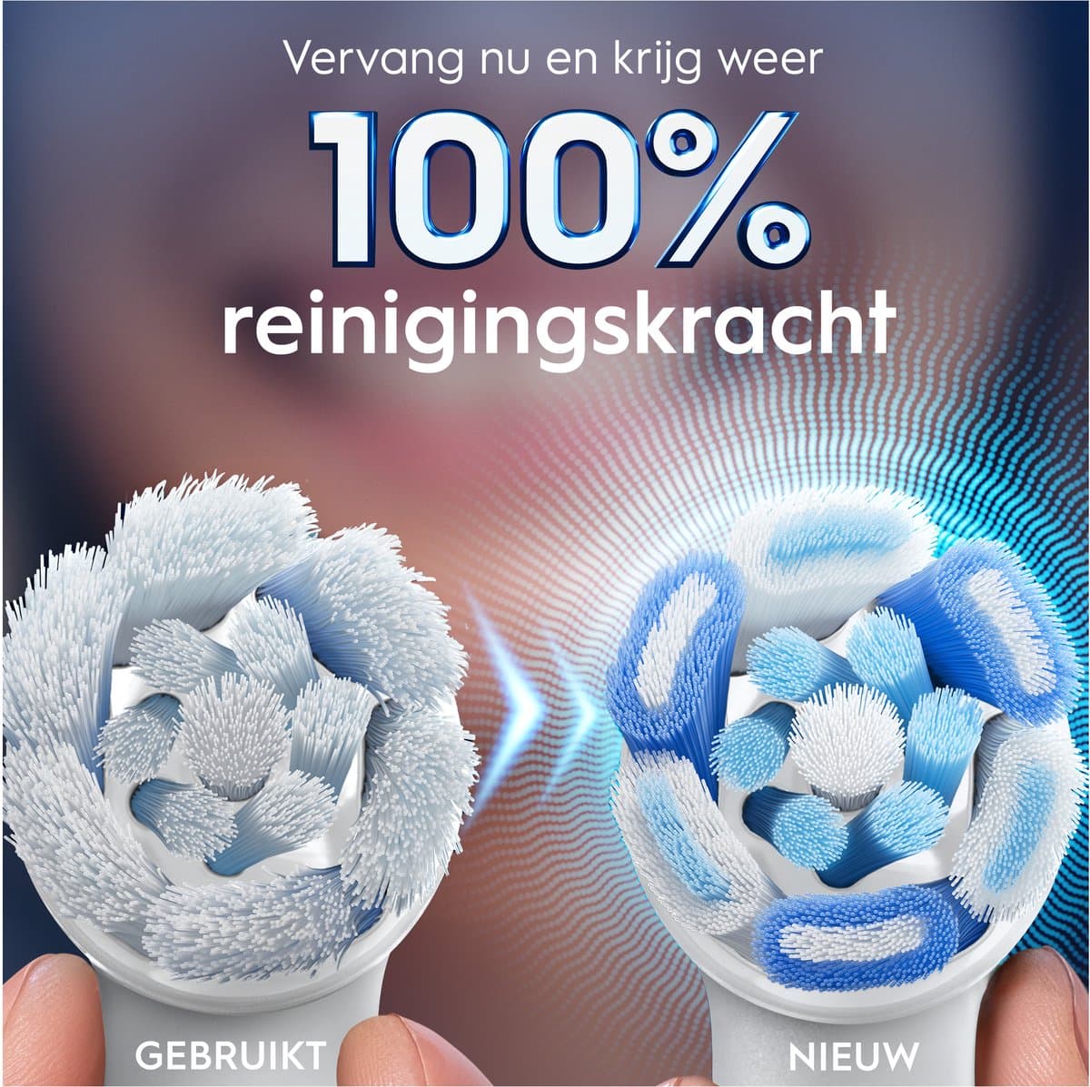 Oral-B iO Ultimate Clean Opzetborstels 4-pack thumbnail 7