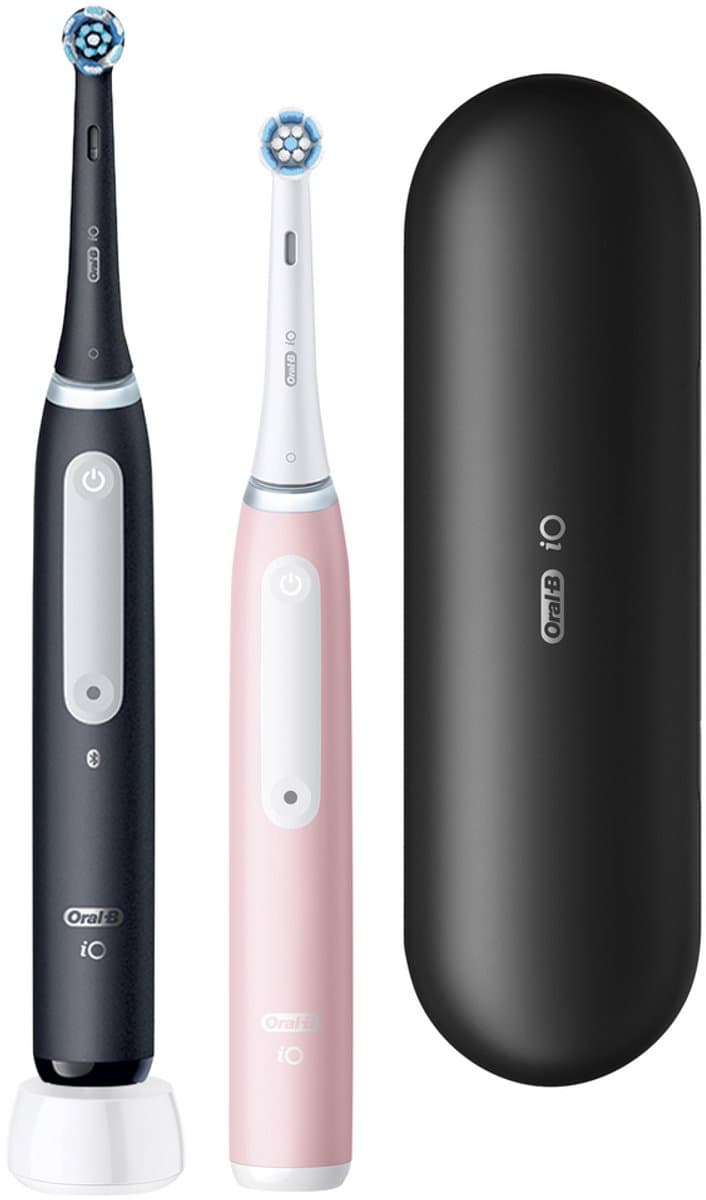 Oral-B iO 3 Duo Zwart & Roze met Reisetui thumbnail 2