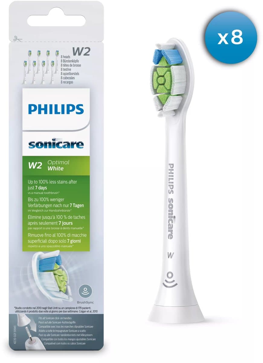 Philips Sonicare W2 Optimal White Opzetborstels thumbnail 8