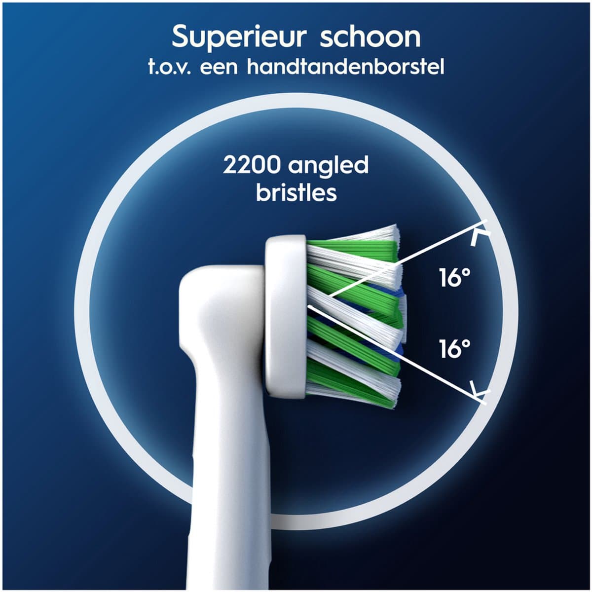 Oral-B Cross Action Opzetborstels 8 Stuks thumbnail 5