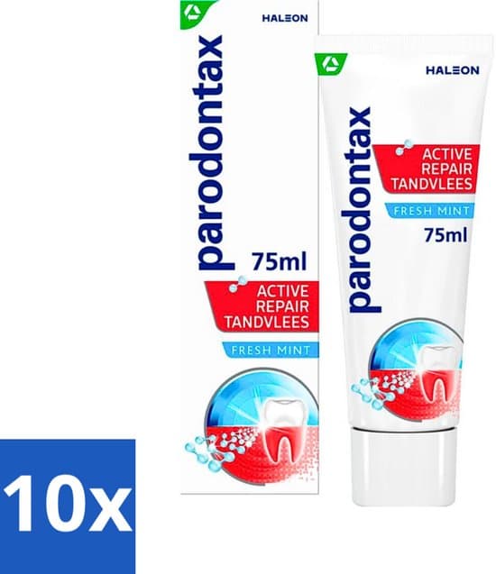 Parodontax Active Repair Fresh Mint 10x75ml