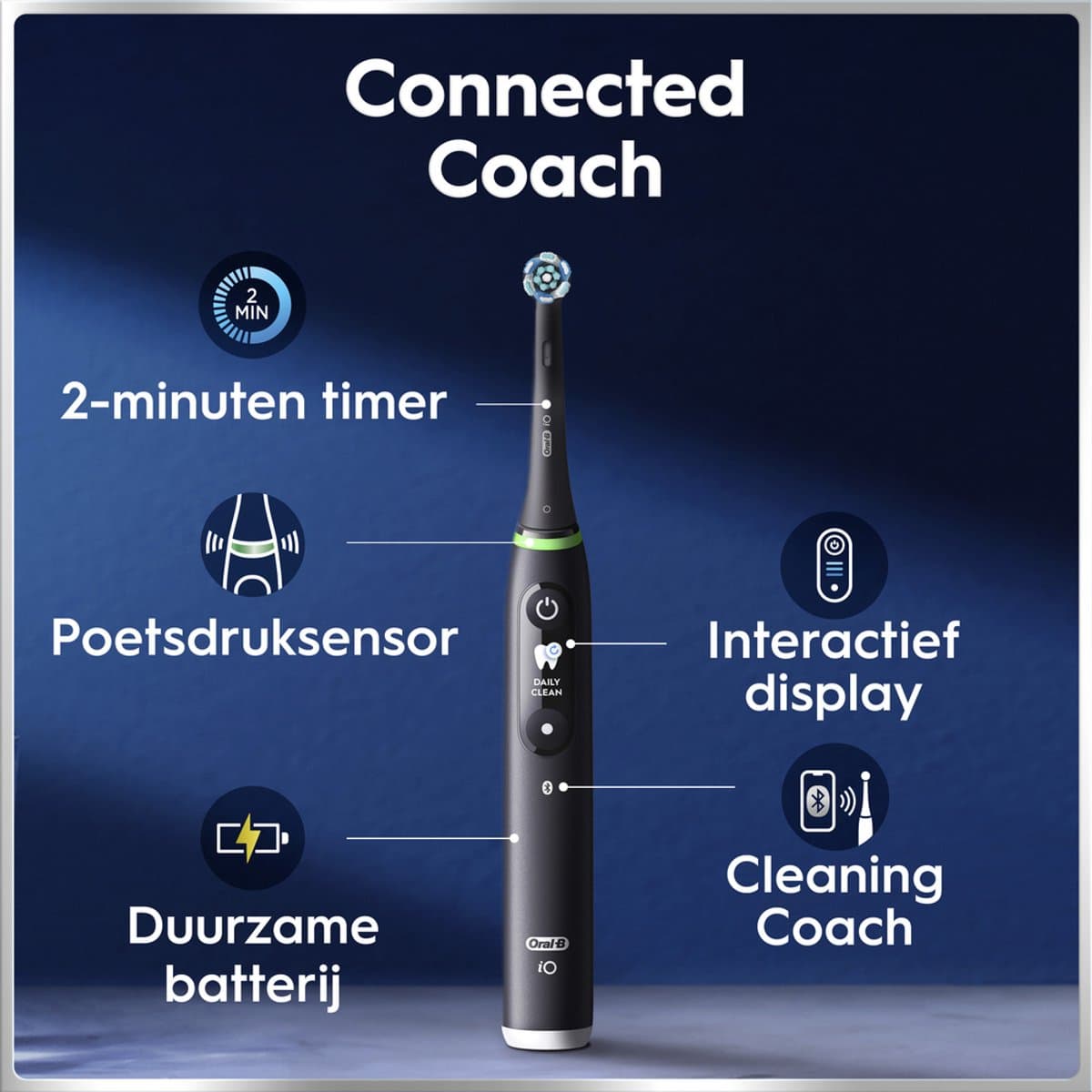 Oral-B iO 6S Elektrische Tandenborstel Zwart thumbnail 3