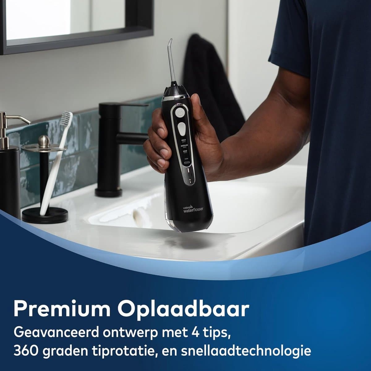 Waterpik WP-582EU Draadloze Waterflosser thumbnail 5