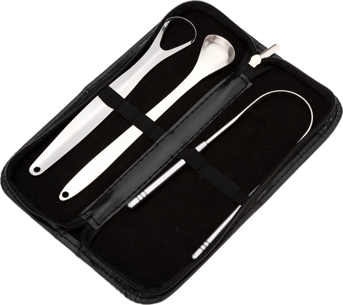 Fritzline Tongschraper 3-in-1 Set RVS thumbnail 11