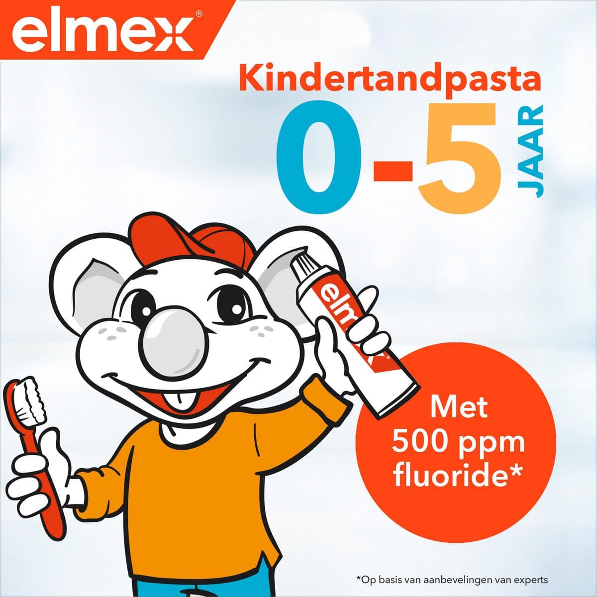 Elmex Peuter Kindertandpasta 6x75ml thumbnail 4