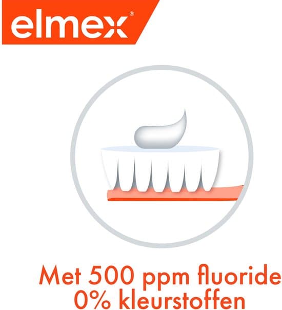 Elmex Peuter Kindertandpasta 6x75ml thumbnail 7