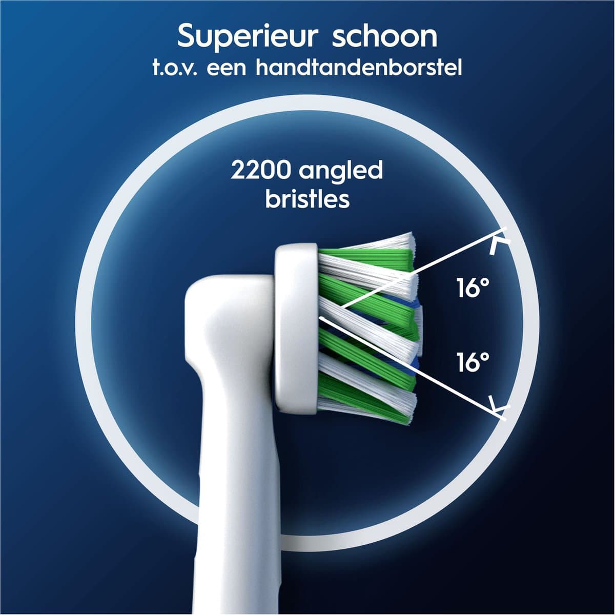 Oral-B Cross Action Pro Opzetborstels 4x thumbnail 4