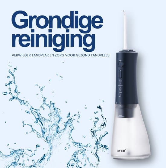RYER Waterflosser Draadloos 320ml thumbnail 3