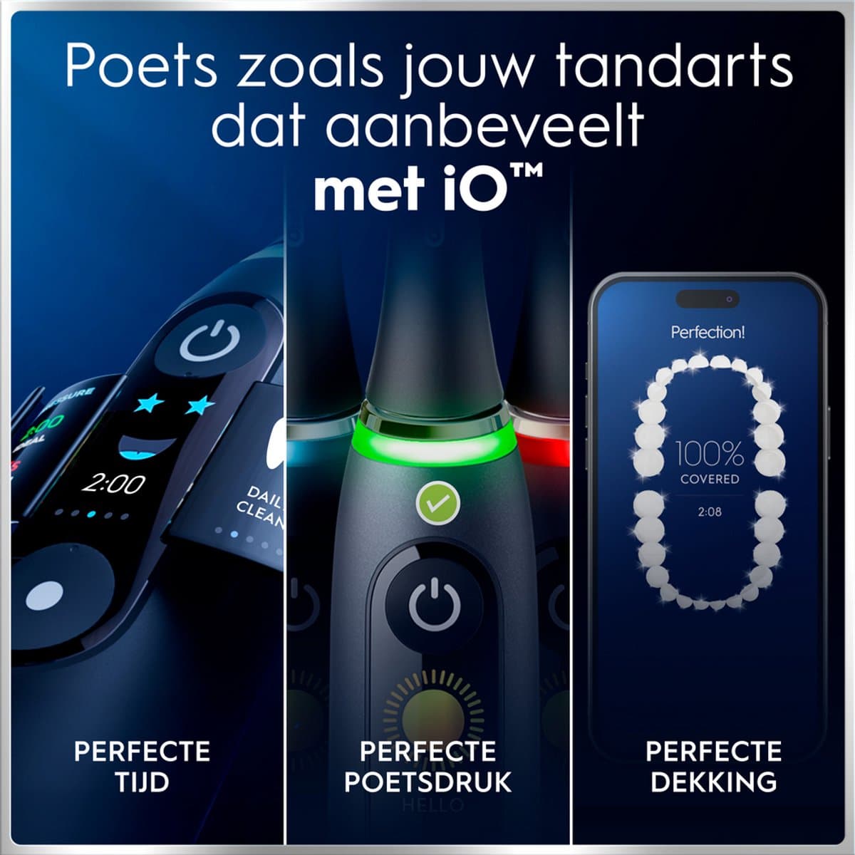 Oral-B iO 6S Elektrische Tandenborstel Zwart thumbnail 6