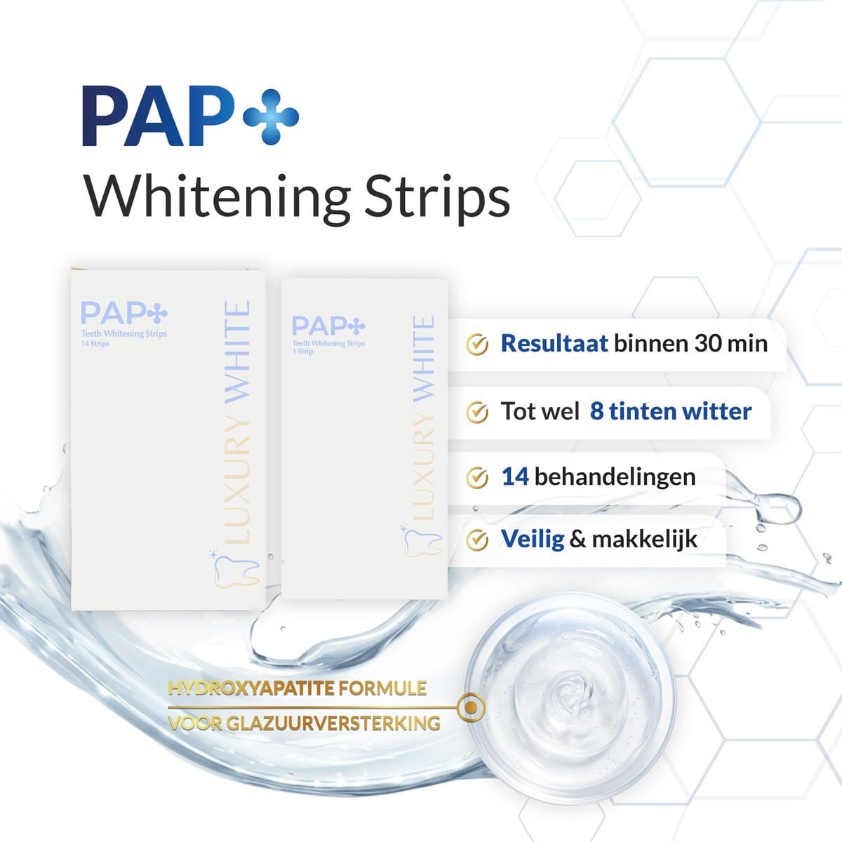 Luxury White PAP+ Whitening Strips thumbnail 7