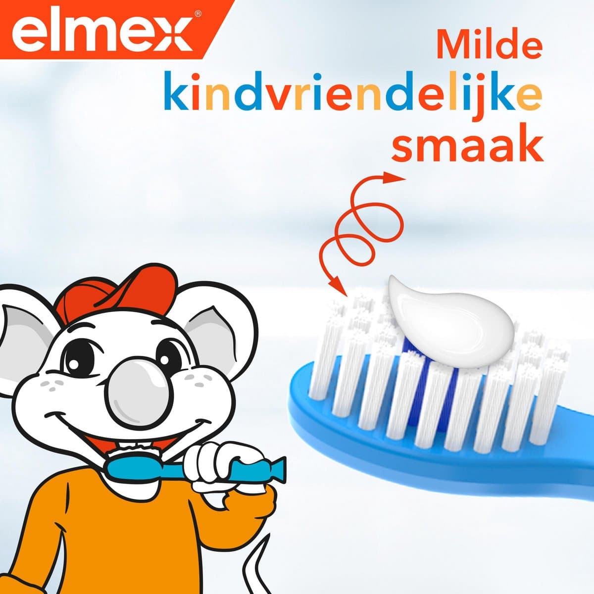 Elmex Peuter Kindertandpasta 6x75ml thumbnail 6