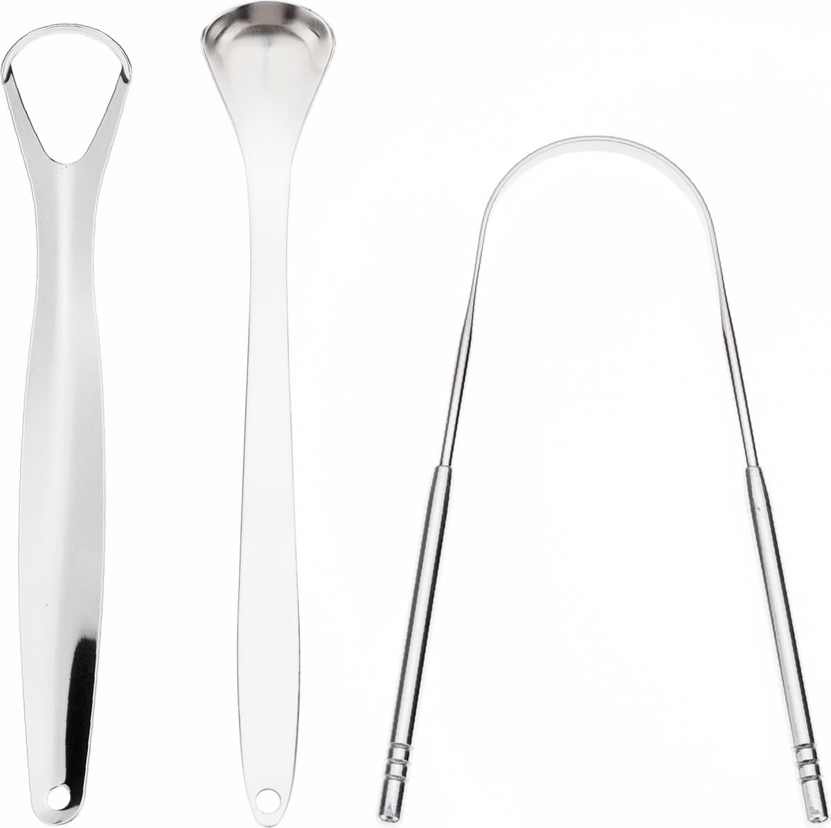 Fritzline Tongschraper 3-in-1 Set RVS thumbnail 7