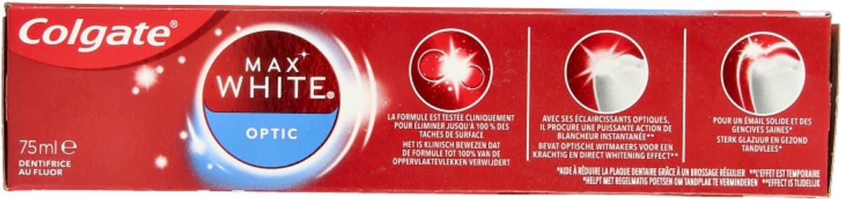 Colgate Max White Optic Tandpasta thumbnail 8