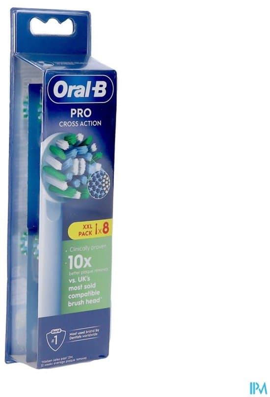 Oral-B Cross Action Pro Opzetborstels 8-pack thumbnail 10