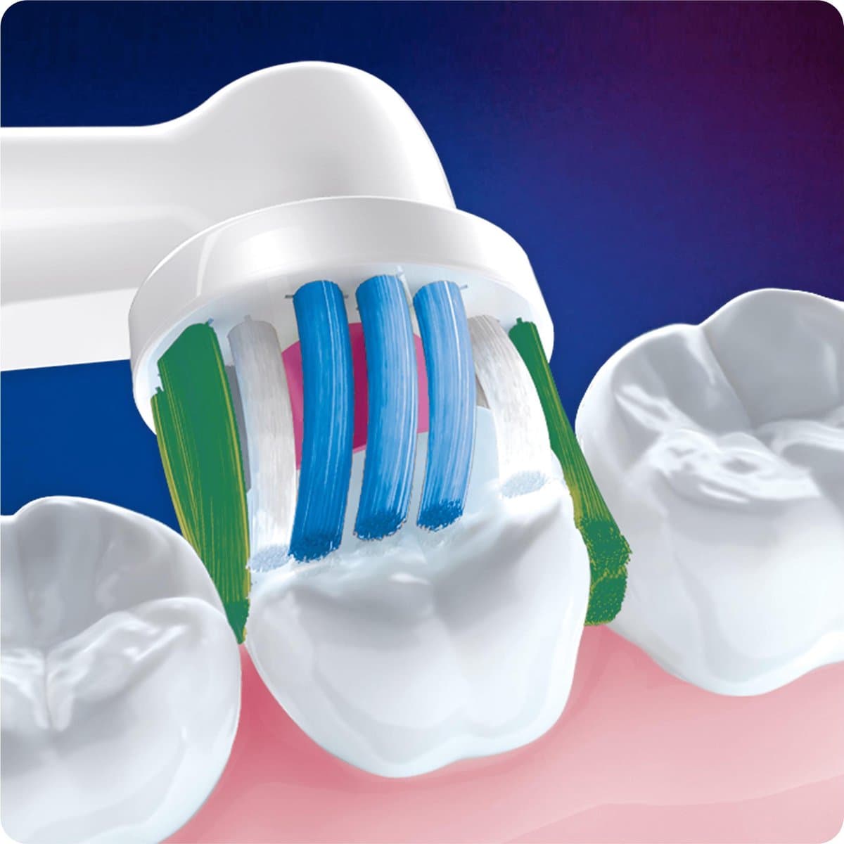 Oral-B 3D White CleanMaximiser 4-pack thumbnail 4