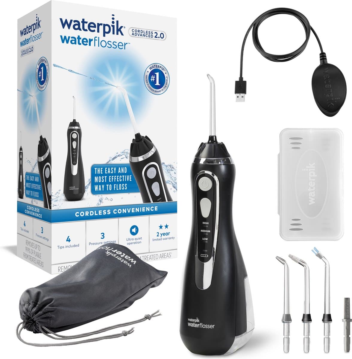Waterpik WP-582EU Draadloze Waterflosser