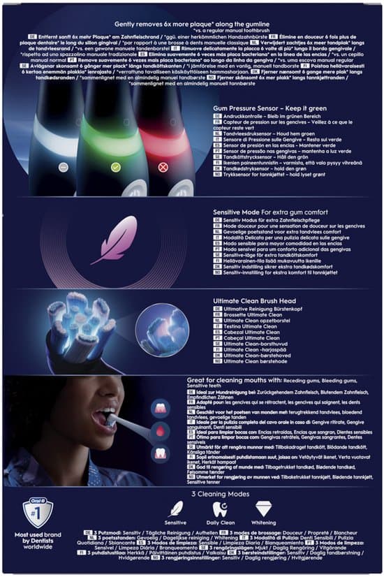 Oral-B iO 3 Duo Zwart & Roze met Reisetui thumbnail 10