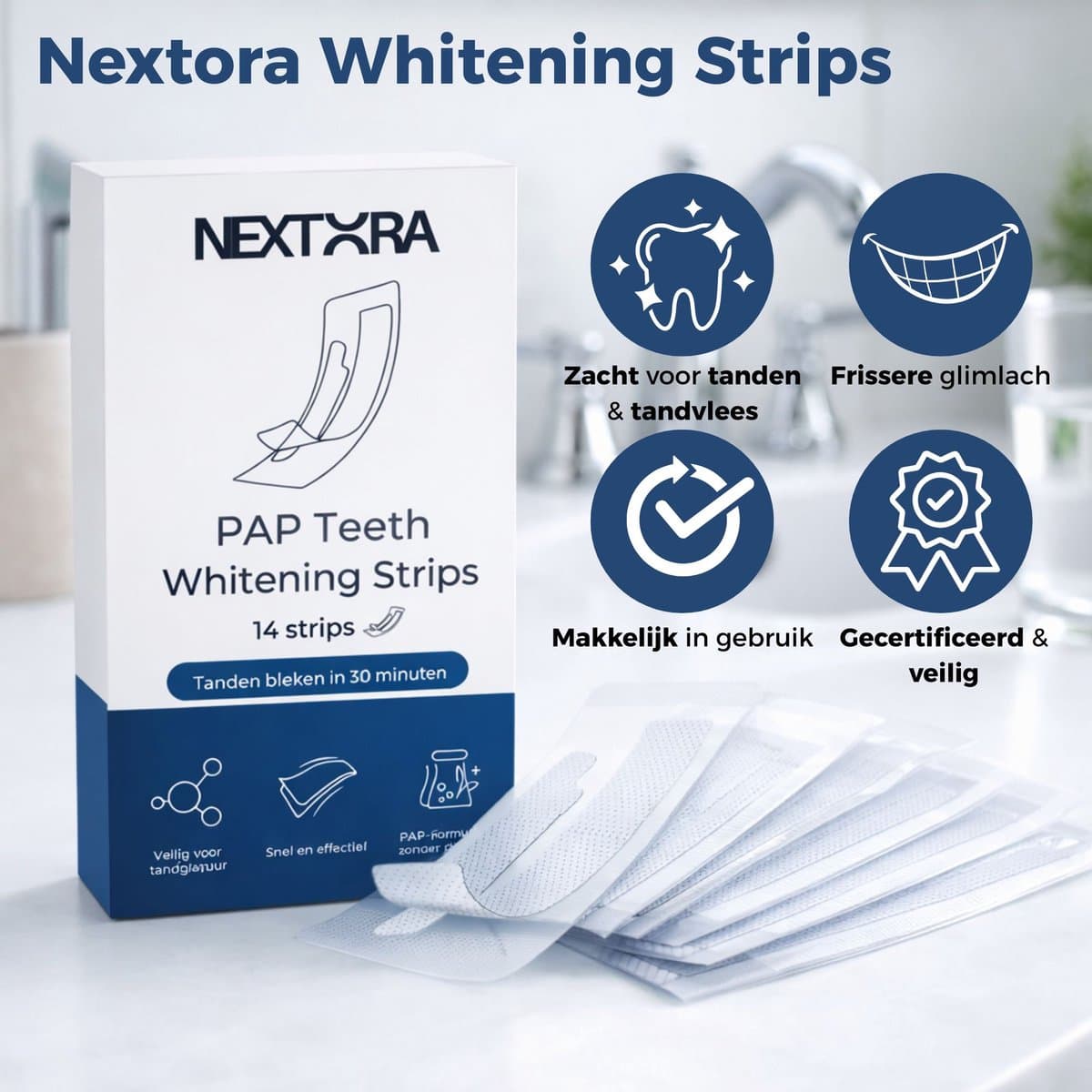 Nextora Whitening Strips thumbnail 2