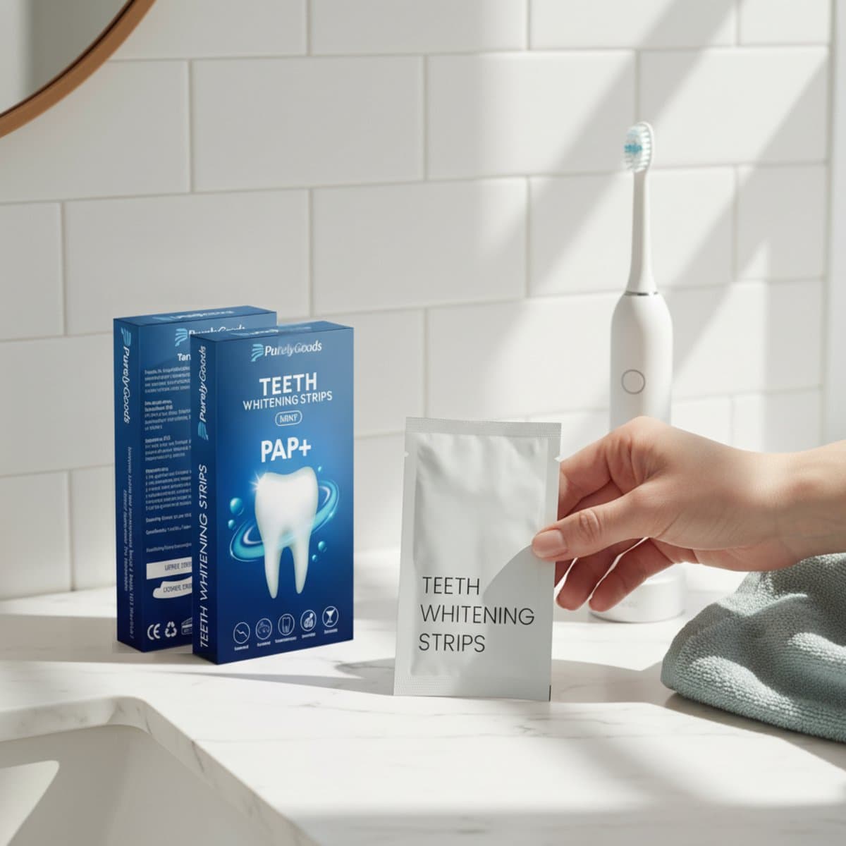 PurelyGoods Whitening Strips 14 Behandelingen thumbnail 5