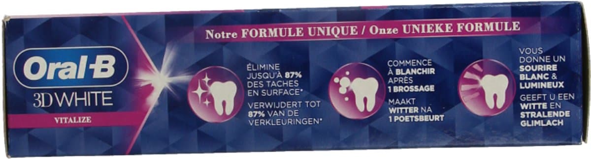 Oral-B 3D White Vitalize Tandpasta thumbnail 3