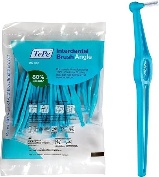 TePe Angle Interdentale Ragers 0,6mm Blauw thumbnail 6