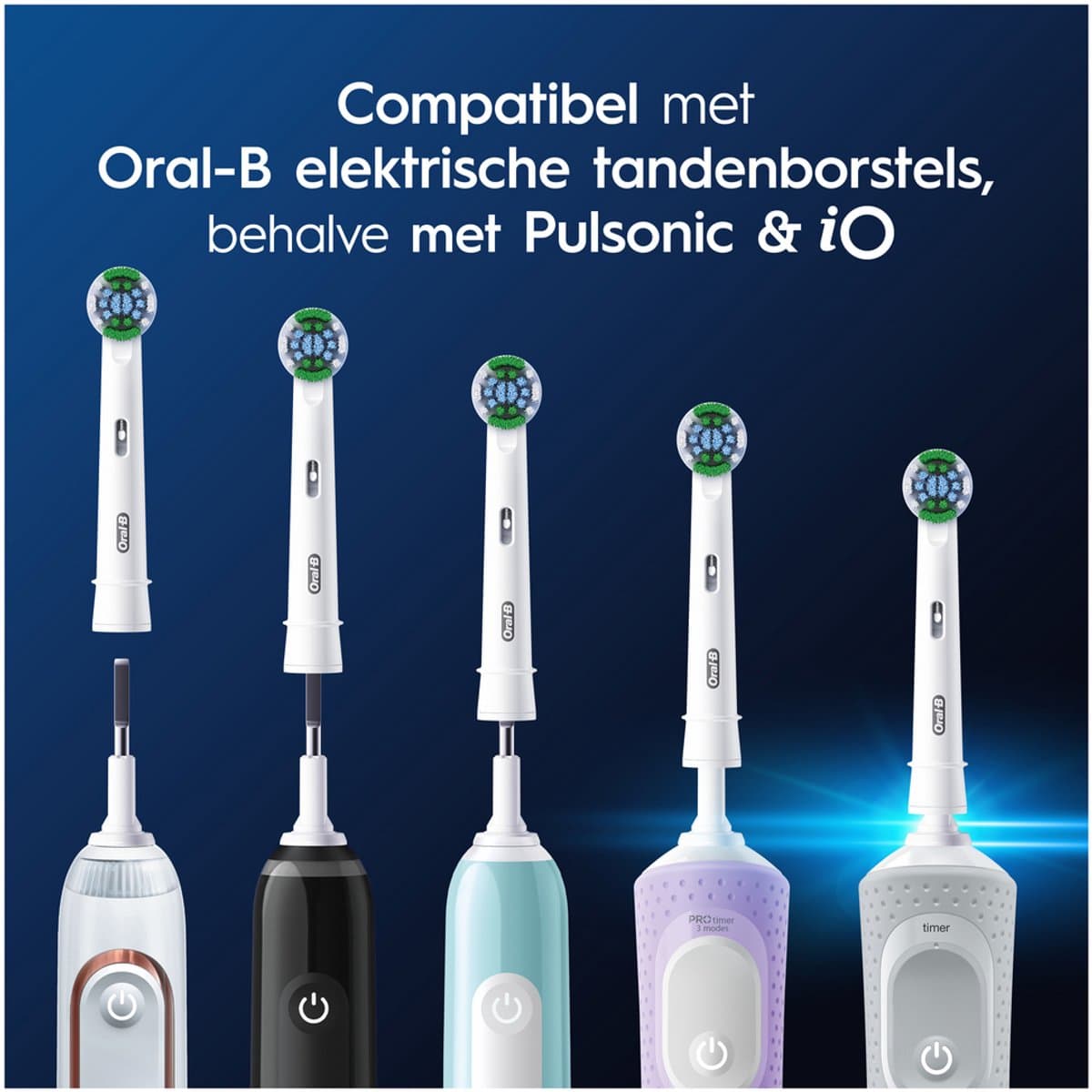Oral-B Precision Clean Opzetborstels 4-pack thumbnail 7