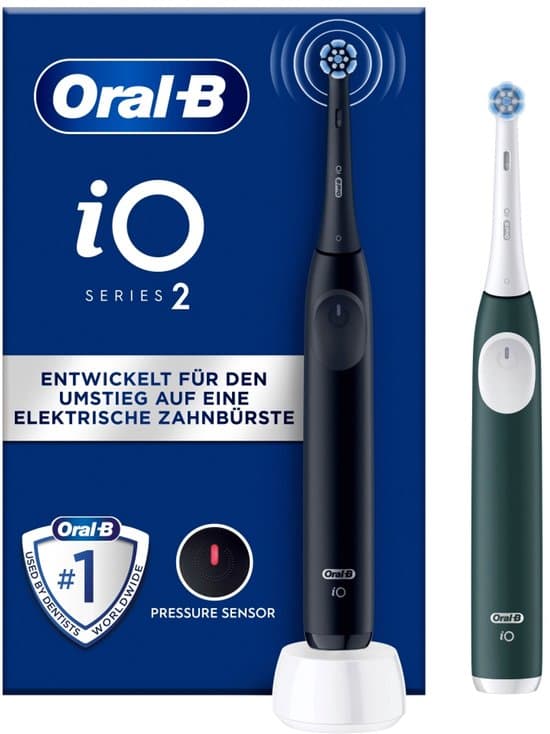 Oral-B iO2 Duopack Night Black & Forest Green thumbnail 15