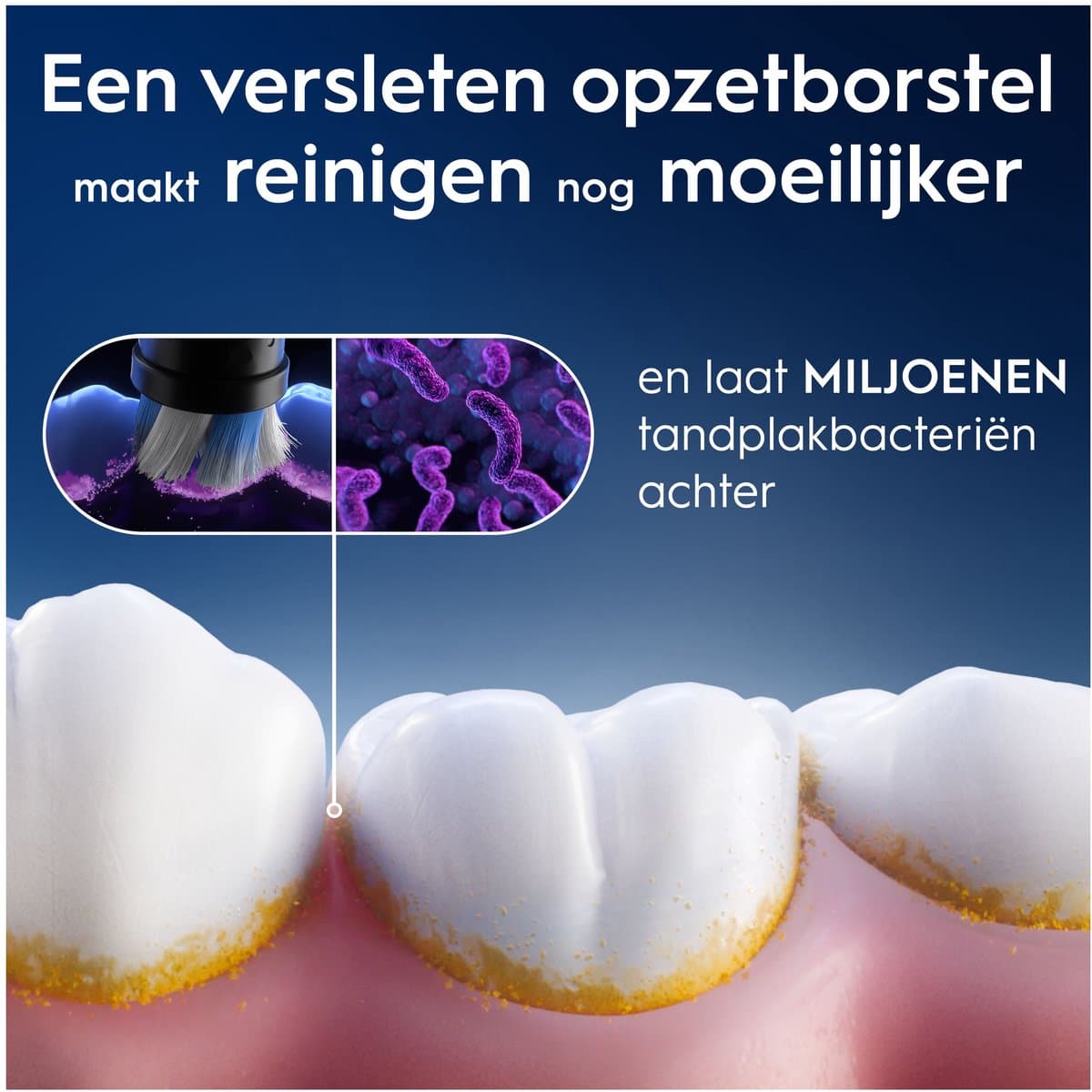 Oral-B iO Radiant White Opzetborstels 8 Stuks thumbnail 4