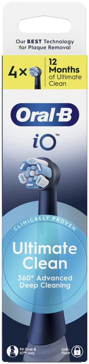 Oral-B iO Ultimate Clean Opzetborstels Zwart thumbnail 10
