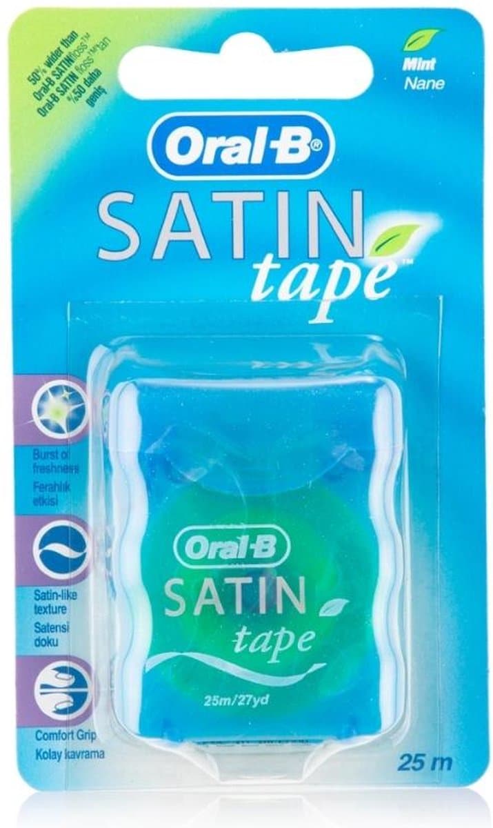Oral-B Satin Tape Mint Tandzijde 25m thumbnail 5