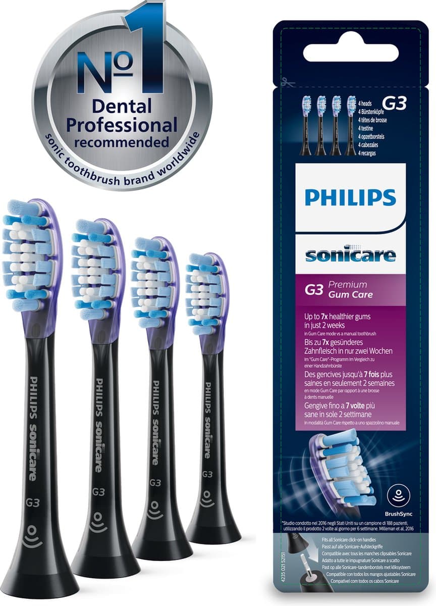Philips Sonicare G3 Premium GUM Care 4-pack