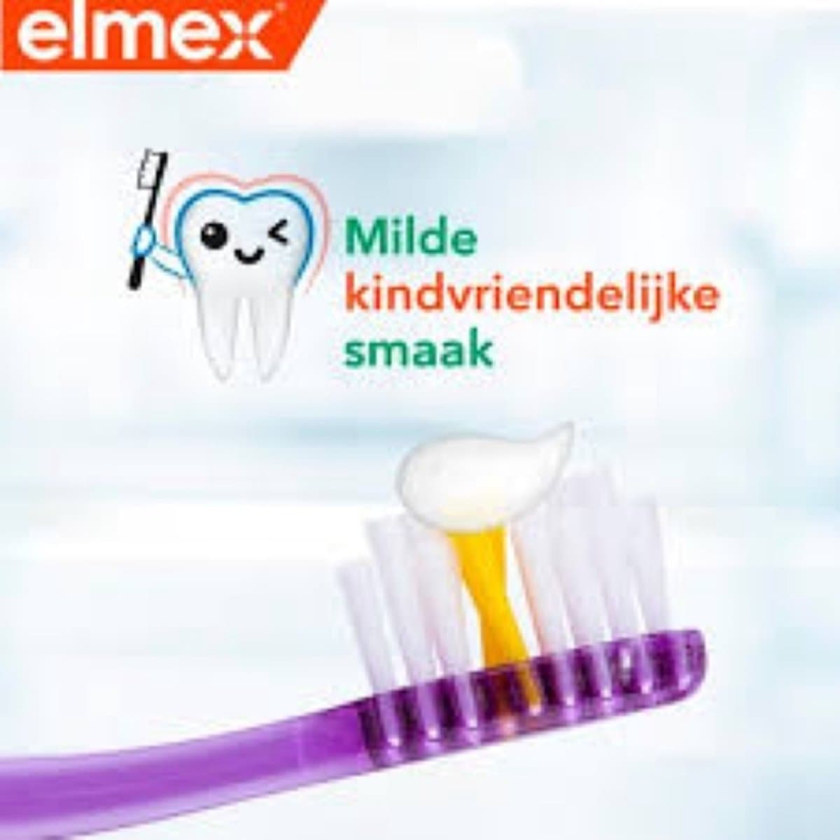 Elmex Junior Tandpasta 6-12 Jaar 12x75ml thumbnail 4