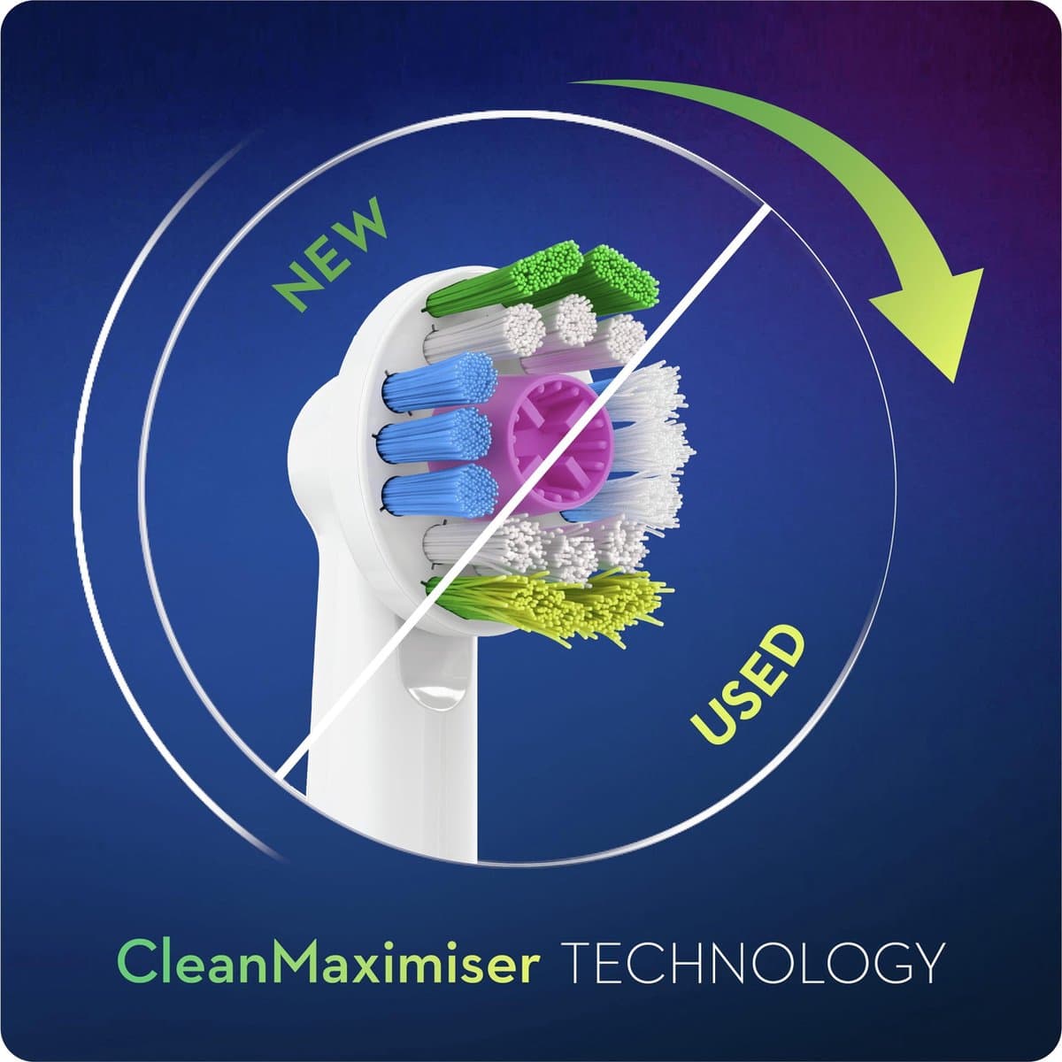 Oral-B 3D White CleanMaximiser 4-pack thumbnail 15