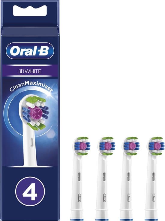 Oral-B 3D White CleanMaximiser 4-pack
