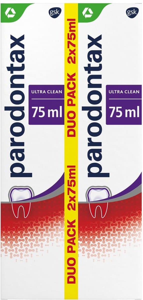 Parodontax Ultra Clean 2x75ml thumbnail 2