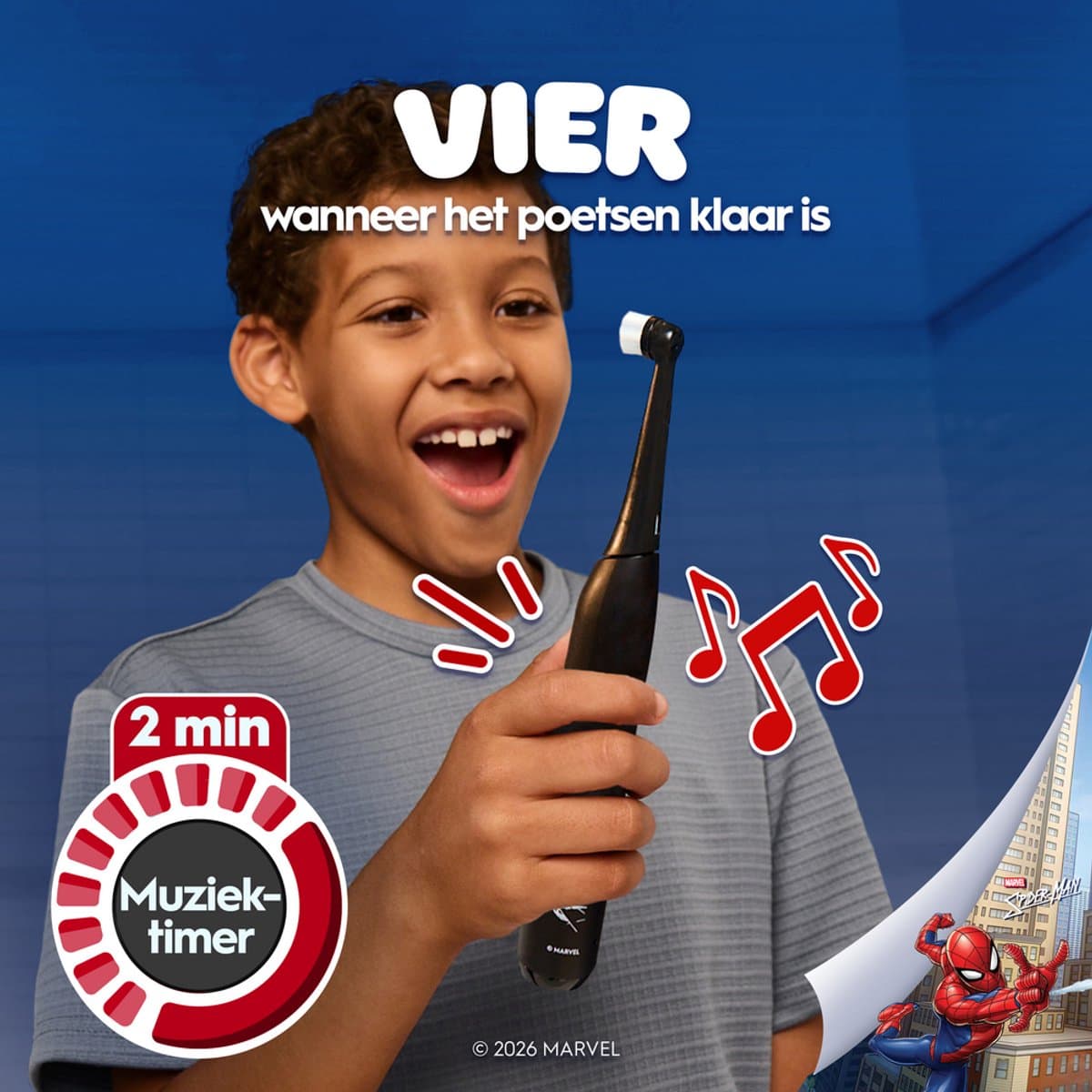 Oral-B iO Kids Spiderman Tandenborstel thumbnail 4