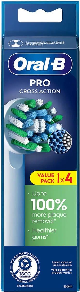 Oral-B Cross Action Pro Opzetborstels 4x thumbnail 12