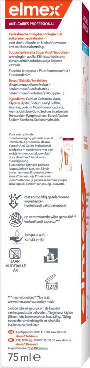 Elmex Anti Caries Professional 4x75ml thumbnail 2