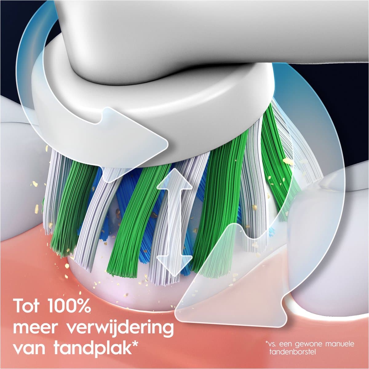 Oral-B Pro 3 3900 Duo Zwart & Roze thumbnail 7