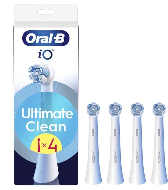 Oral-B iO Ultimate Clean Opzetborstels 4-pack